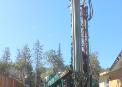 view of well drilling machine